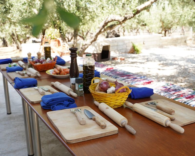 Chania: Authentic Cooking Class - Rolling pastry for Veerna’s famous kalitsounia