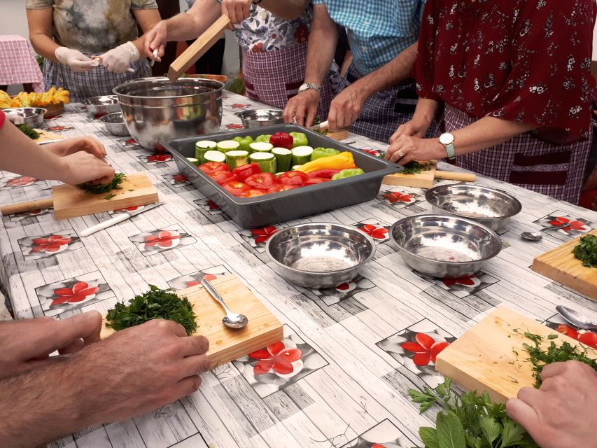 Chania: Authentic Cooking Class in the White Mountains - The garden gives the cooking real context