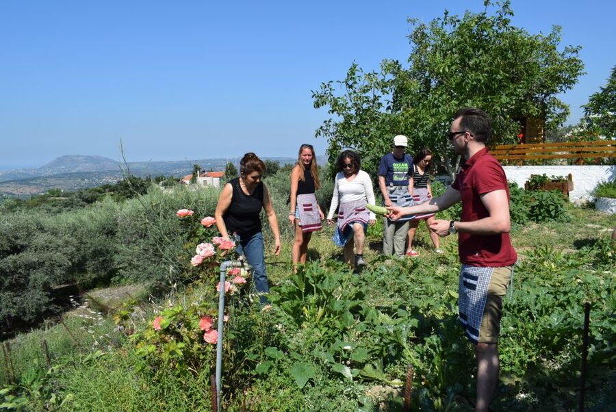 Chania: Authentic Cooking Class in the White Mountains - A family property with views and a warm welcome