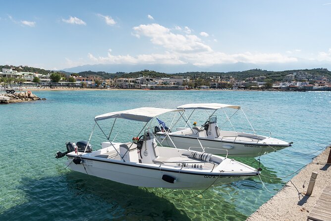 Chania: Boat Rental Almyrida - Key points before you book