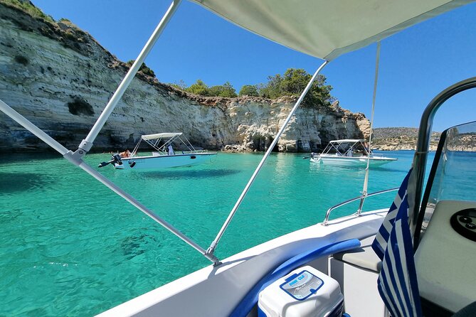 Chania: Boat Rental Almyrida - Taking control of the route