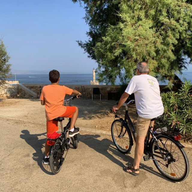 Chania: City Highlights Small Group Bike Tour - Old Venetian Harbour: famous, but not the whole story