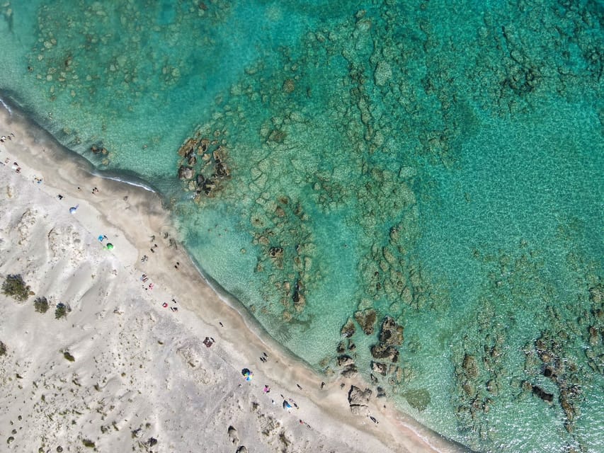 Chania: Elafonisi Bus Trip with Free Time and Stop in Elos - Swimming, lagoons, and the pink sand question