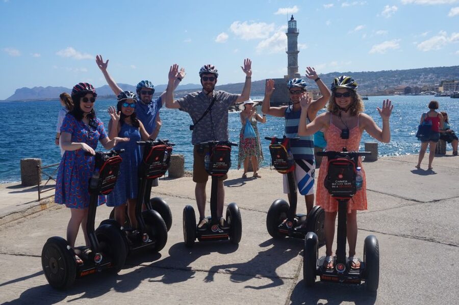 Chania Exploration Segway Tour - The first 30 minutes: learning to ride safely