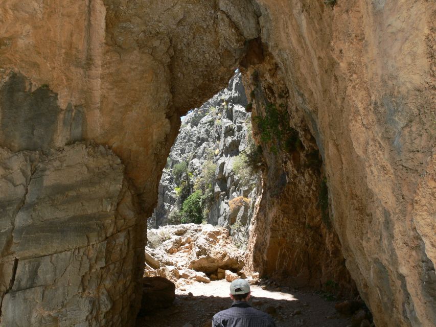 Chania: Imbros Gorge and Libyan Sea Day Tour - Komitades village and the traditional lunch stop