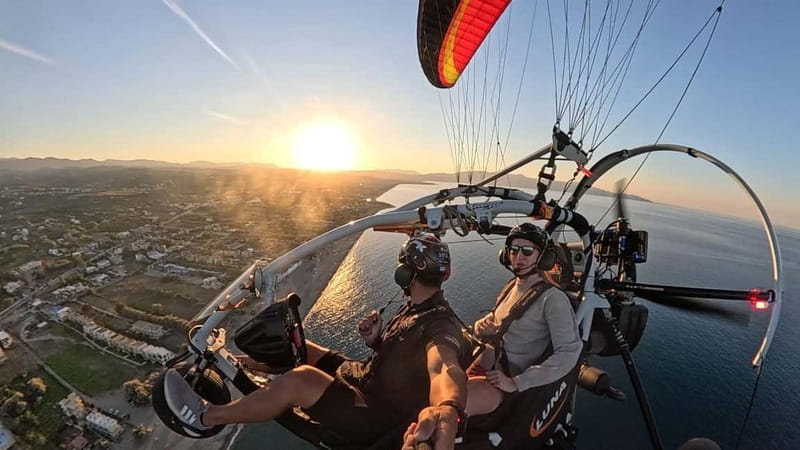 Chania: Paratriking Experience with a Professional Pilot - Why the $158 Price Can Make Sense