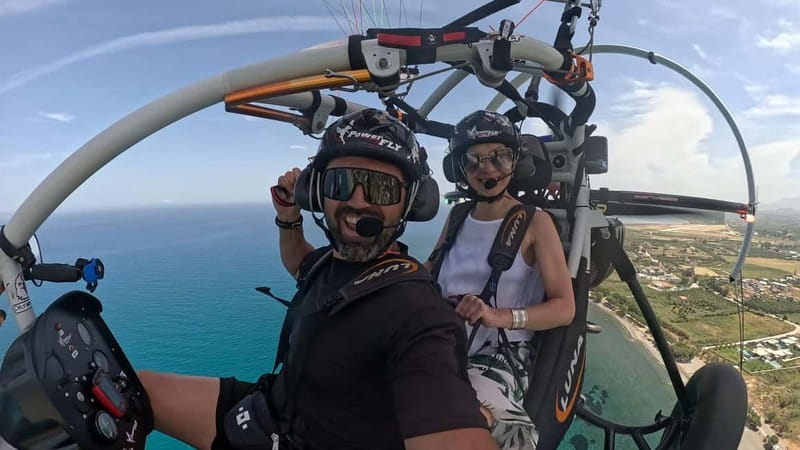 Chania: Paratriking Experience with a Professional Pilot - When Weather Changes the Plan