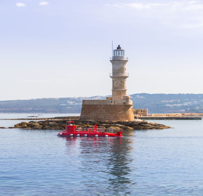 Chania: Semi-Submarine Boat Underwater Experience - First 25 minutes: the old harbor from below and above