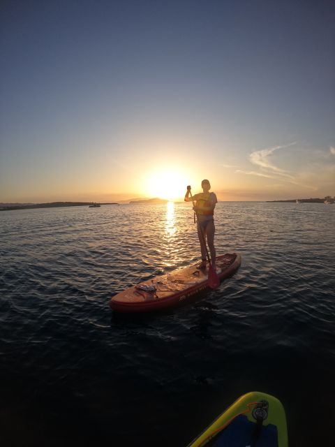 Chania: Stand-up Paddleboard Coastal Sunset Experience - Cruising the Chania coast at golden hour