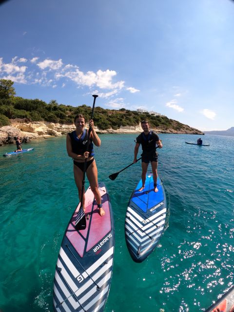 Chania: Stand-Up Paddleboard Small Group Tour - Paddling the Marathi and Loutraki coastline