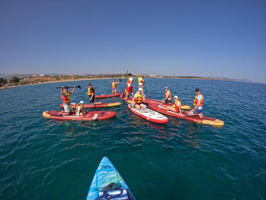 Chania: Stand-up Paddleboard Tour to Lazareta Island - Starting beside New Chora beach