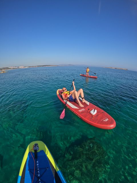 Chania: Stand-up Paddleboard Tour to Lazareta Island - Photos, videos, and the small extras