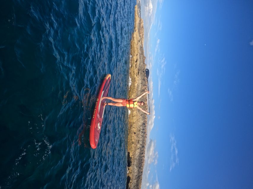 Chania: Stand-up Paddleboard Tour to Lazareta Island - Learning to stand before crossing open water