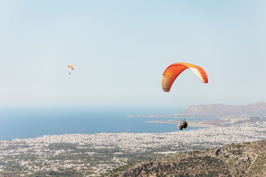 Chania: Tandem Paragliding Flight in Crete - Twenty minutes above Chania