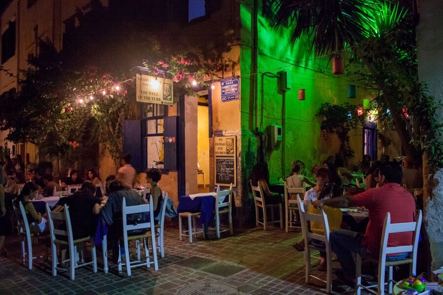 Chania: Wine, Food, and Sunset Tour with 3-Course Dinner - Sheep-milk ice cream and a taste of raki