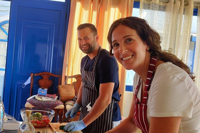Cooking Class and Wine Tasting in Santorini - Wine tasting and lunch on the verandah