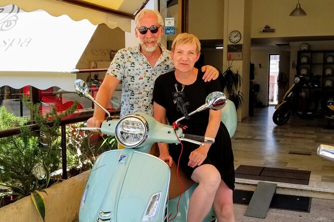 Corfu 300cc Vespa Scooter Rental - The safety rules are not optional
