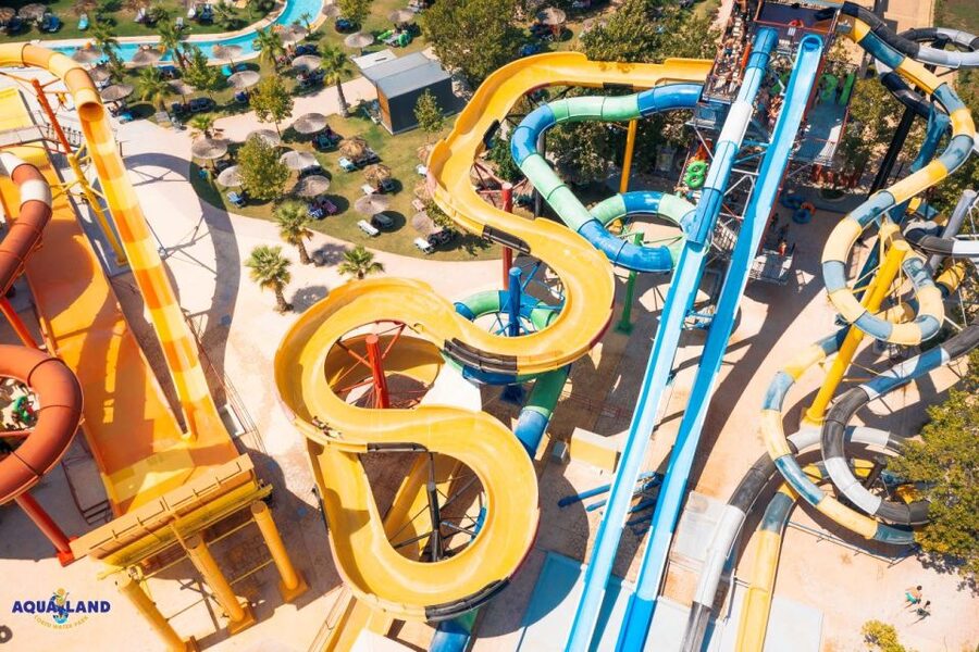 Corfu: Aqualand Water Park Entry Ticket & Optional Transfer - Slides, wave pool, and the active side of the day