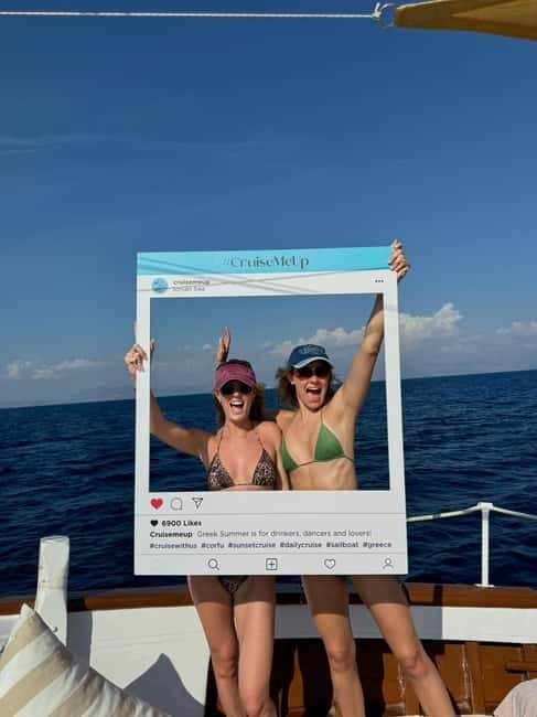 Corfu: Blue Lagoon and Cave Cruise with Drinks and Lunch - The Blue Lagoon: clear water and the first swim