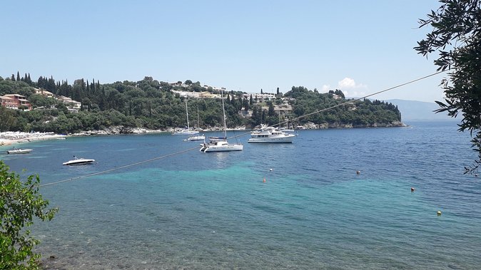 Corfu boat trip, swimming & BBQ - Leaving Gouvia at 10:15 am