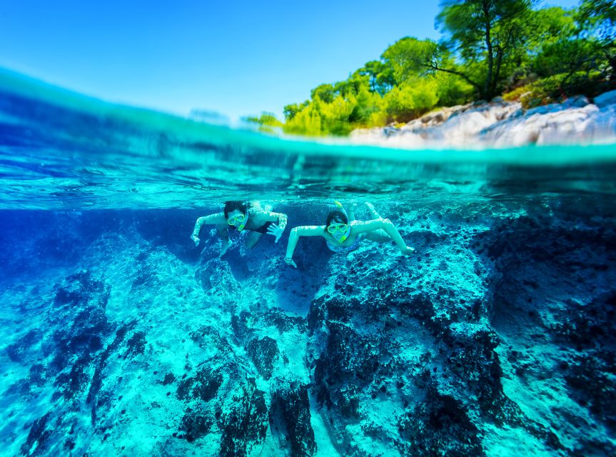 Corfu: Day Cruise to the Blue Lagoon with Visit to Syvota - The boat ride between stops