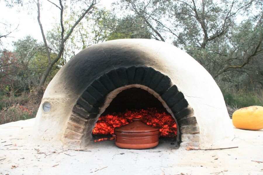 Corfu: Greek Cooking Class & Olive Oil Tasting - Cooking with a wood oven
