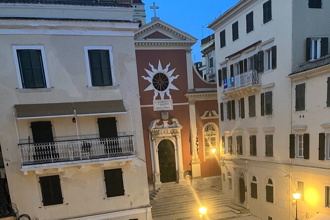 Corfu Old Town Guide Tour with Dog or City with 4 paws - Meeting at Pentophanaro, the Five Lamps