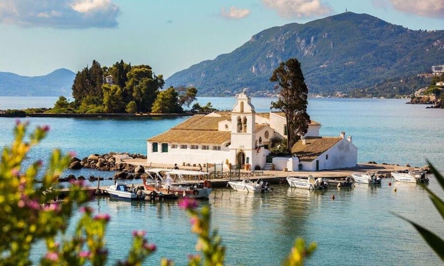 Corfu: Panoramic Island Highlights Van Tour from Cruise Port - Paleokastritsa Monastery: a short walk with a fine view