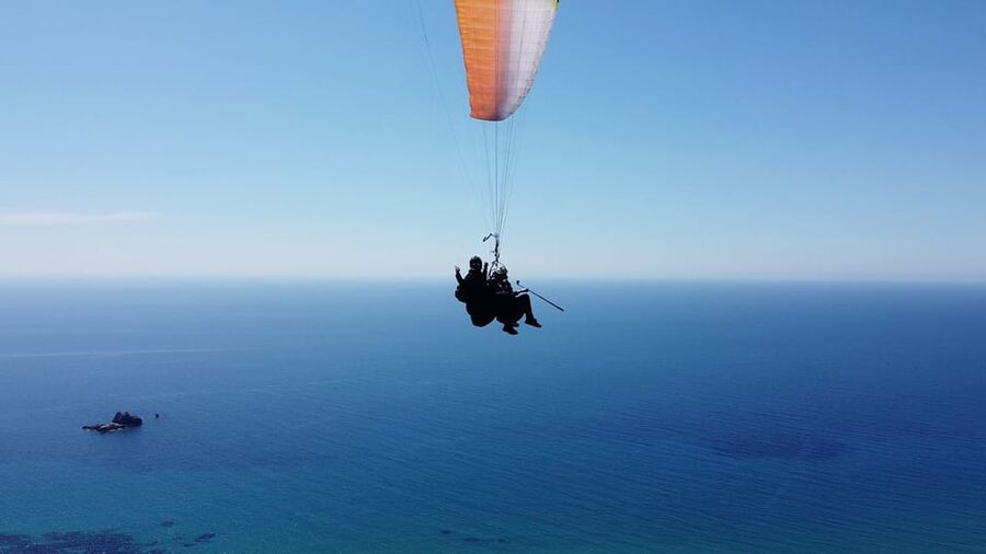 Corfu: Paragliding Tandem Flight Above Pelekas Town - Video, photos, and the extra cost