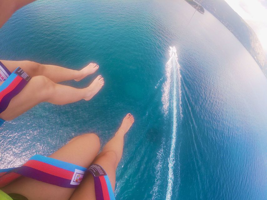 Corfu: Parasailing Adventure Near Corfu Town - Safety briefing, harness, and takeoff