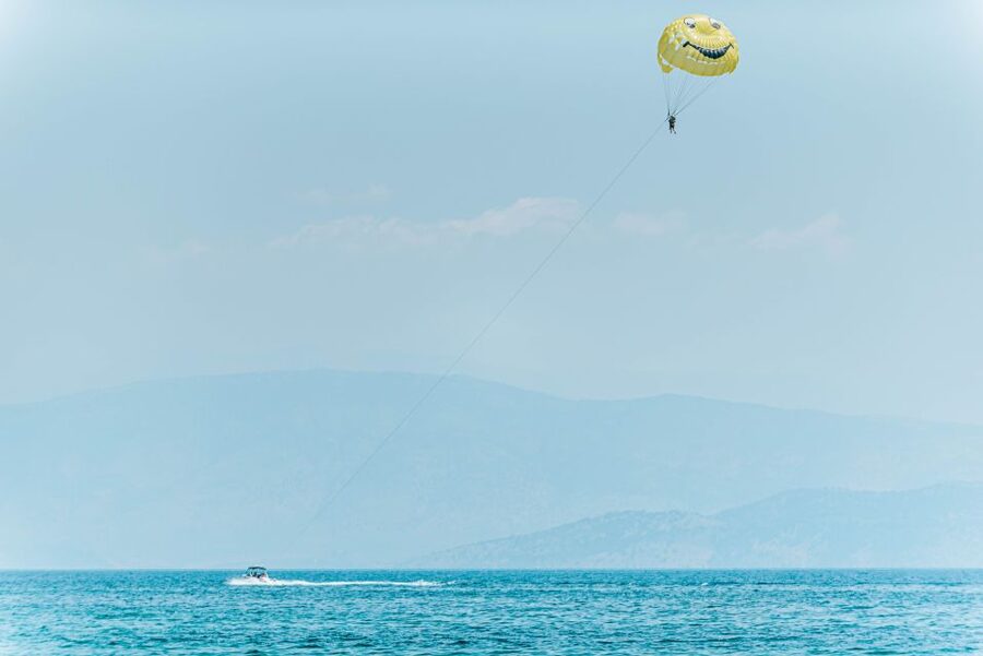 Corfu: Parasailing Adventure Near Corfu Town - Ten minutes in the air above Corfu