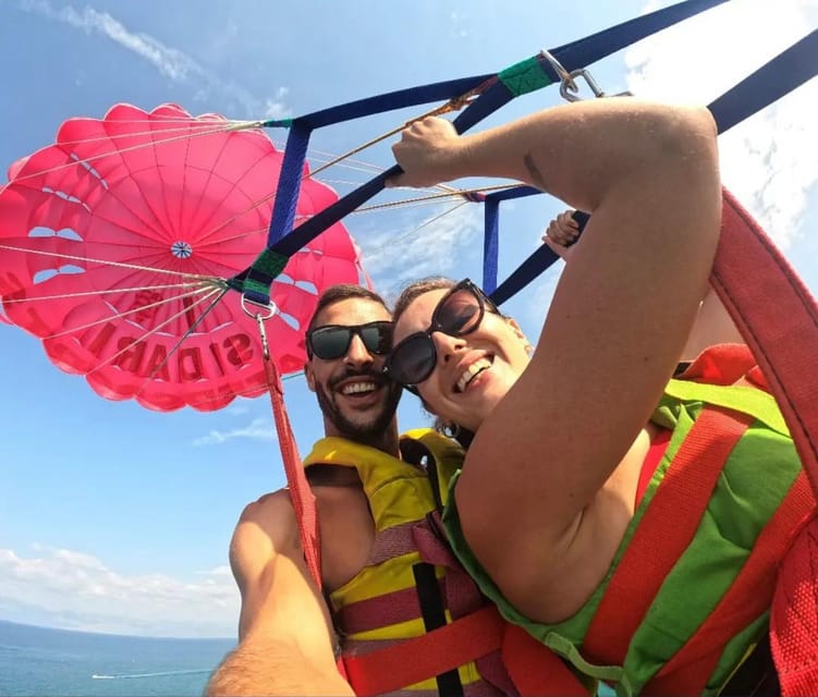 Corfu: Parasailing Experience for 2 in Sidari - The safety briefing and harness details