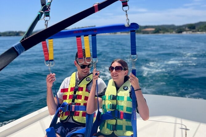 Corfu Parasailing - Fly High in the Sky - Starting at Dassia Ski Club