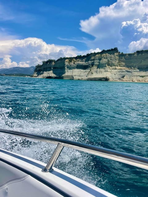 Corfu: Premium Boat Rental without Skipper - Mermaid Island and the search for sea turtles