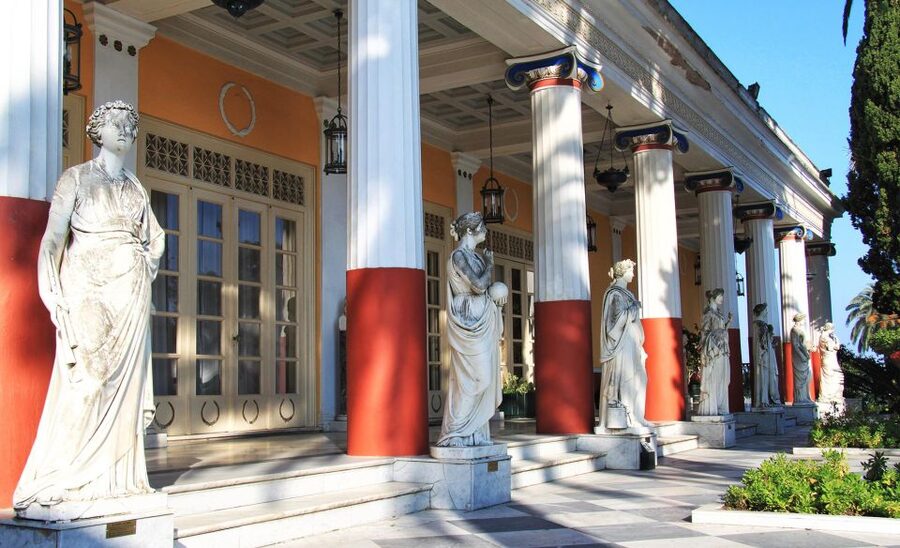 Corfu: Shore & Shared Tour – Achilleion, Mon Repos, Old Town - Coach comfort, timing, and group size