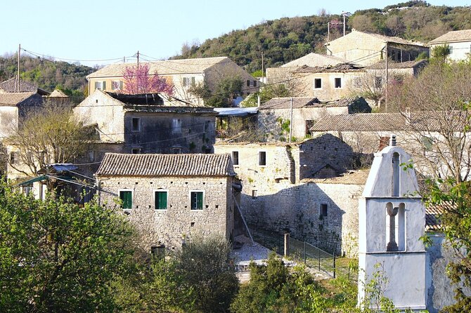 Corfu sightseeing tour, small group tour by minivan - Lakones, Bella Vista, and the mountain road