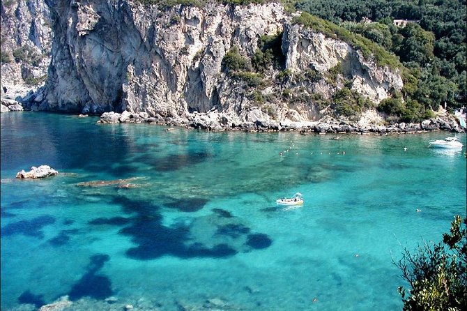 Corfu sightseeing tour, small group tour by minivan - Corfu Town from the road