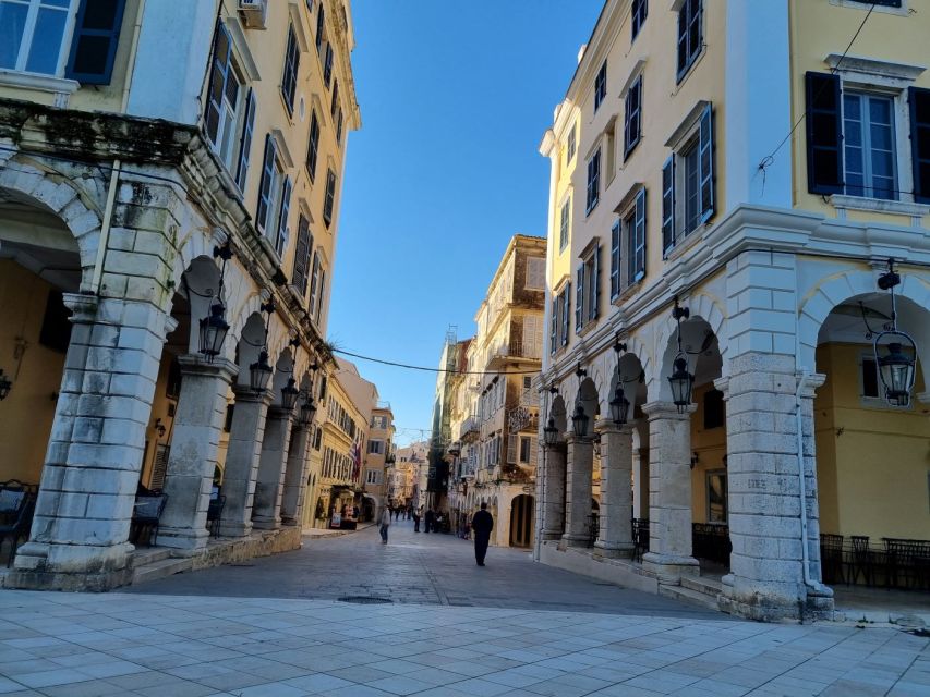 Corfu: Small Group City Walking Tour - Ending among shops, tavernas, and local flavors