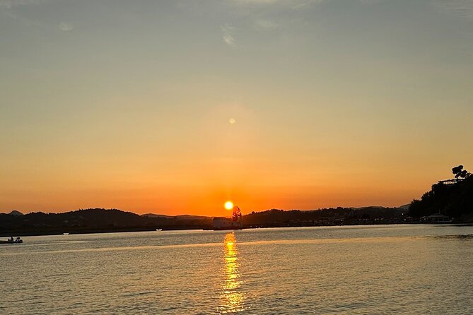 Corfu: Sunset Cruise on a Wooden Vessel with Cocktails & Bites - Mon Repos Palace and Paleopolis