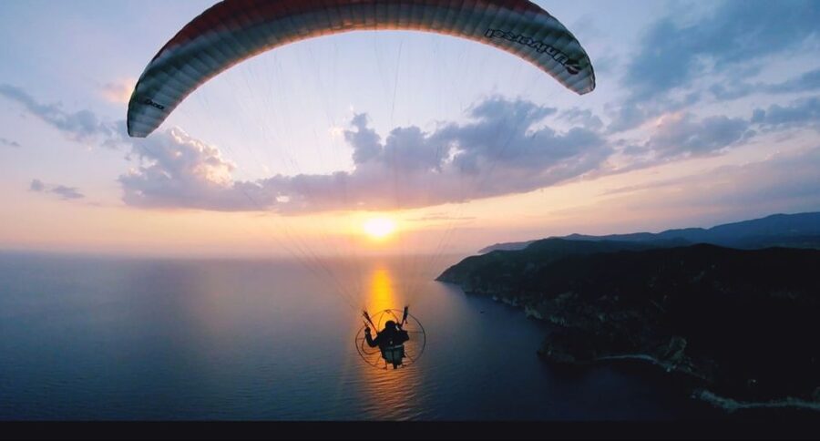 Corfu: Tandem Paratriking Flight over Corfu - What paratriking feels like over Corfu
