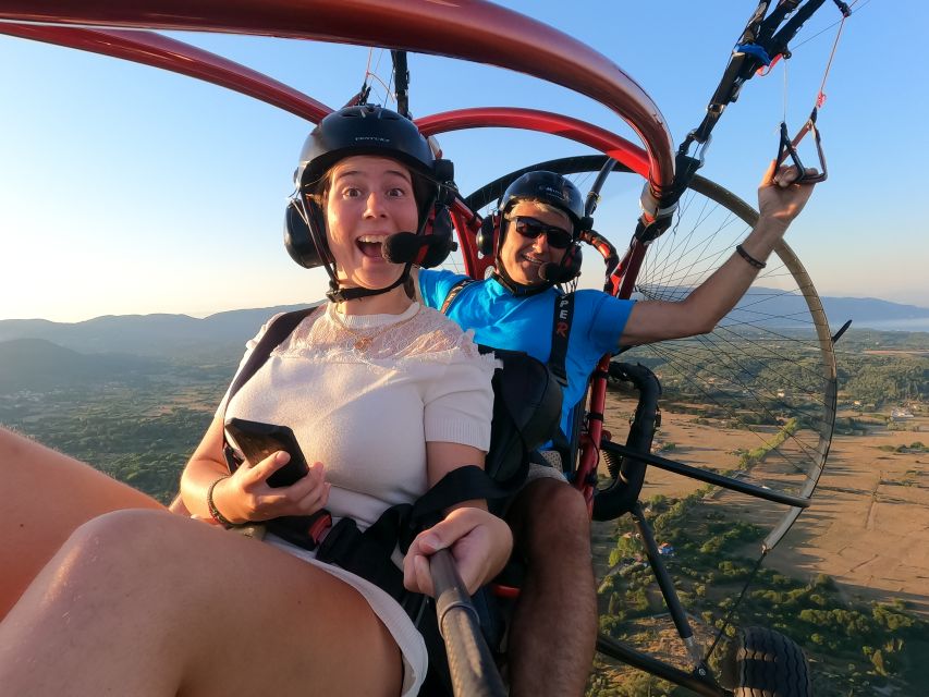 Corfu: Tandem Paratriking Flight over Corfu - The GoPro recording adds real value