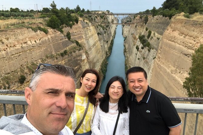 Corinnt Canal, Epidaurus, Nafplio and Mycenae, Private Day Tour - The Corinth Canal in 30 minutes