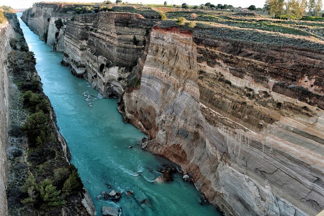 Corinth Canal, Mycenae & Nafplion Premium Tour with Expert Guide - The Corinth Canal: impressive, brief, and easy to misread