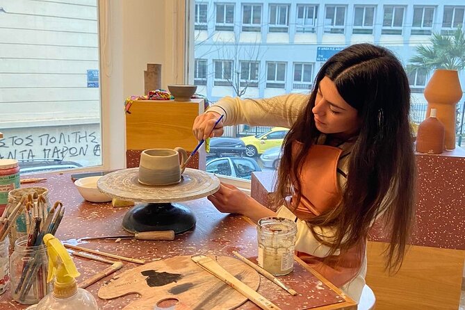 Create and paint your own ceramic piece in a workshop in Athens - Why the Small Group Size Matters
