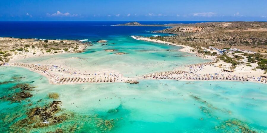 Crete: Elafonisi Pink Beach Excursion - Crowds, pink sand, and what the photos do not show