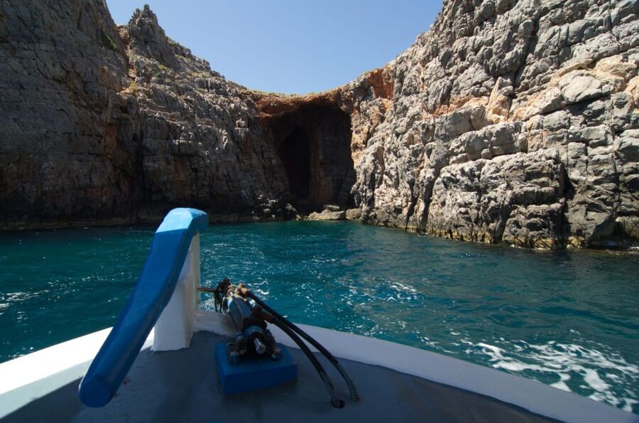 Crete: Fishing & Swimming Boat Cruise with Lunch & Drinks - Swimming, snorkeling, and time in clear water
