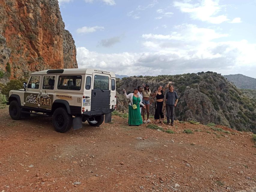 Crete: Lasithi Plateau Zeus Cave Guided Jeep Safari Tour - Avdou brings olive oil, snacks, and local shopping