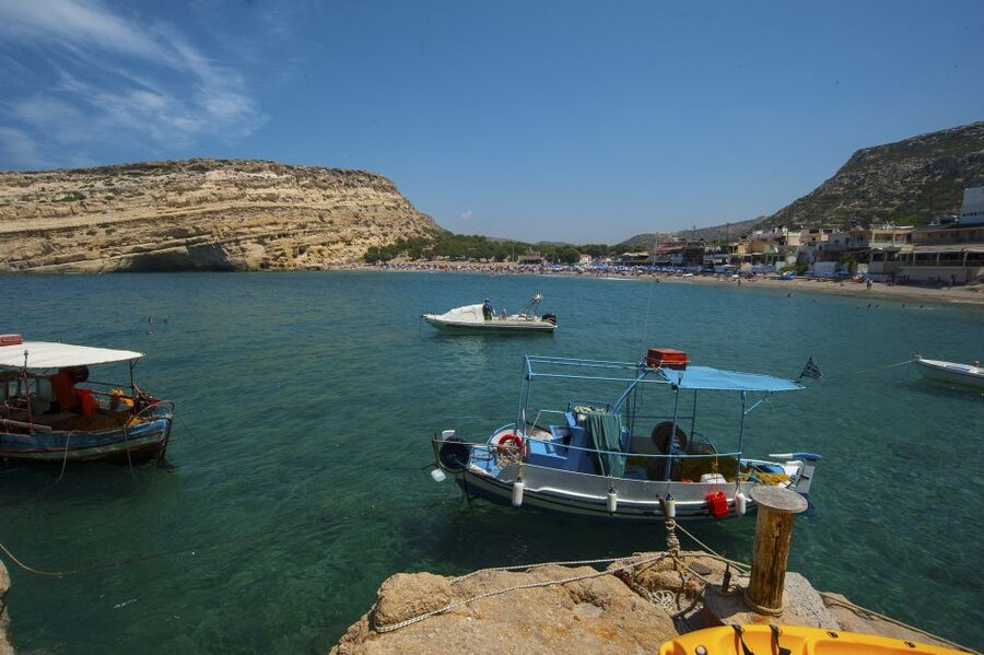 Crete: Matala Beach and Hippie caves, Red beach - What to pack for Matala