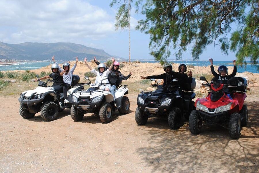 Crete: Off-Road Quad Safari Evening Tour with Hotel Transfer - Vrachasi and the road toward St. George Selinari