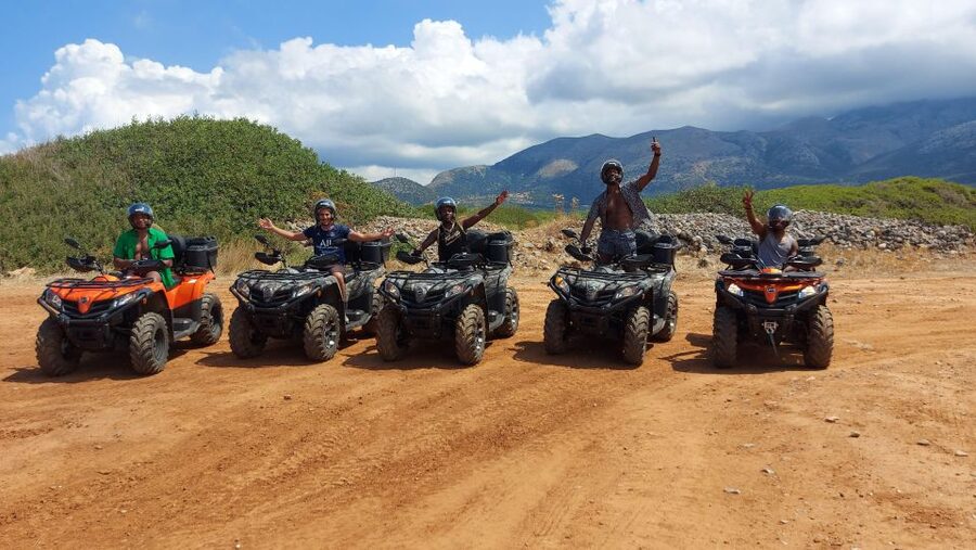 Crete: Off-Road Quad Safari with Lunch/Dinner - Milatos and Sissi by the coast